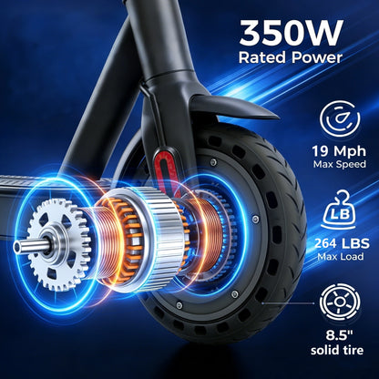 Foldable Electric Scooter | Long Range Commuter Portable Scooter | Kids Rider