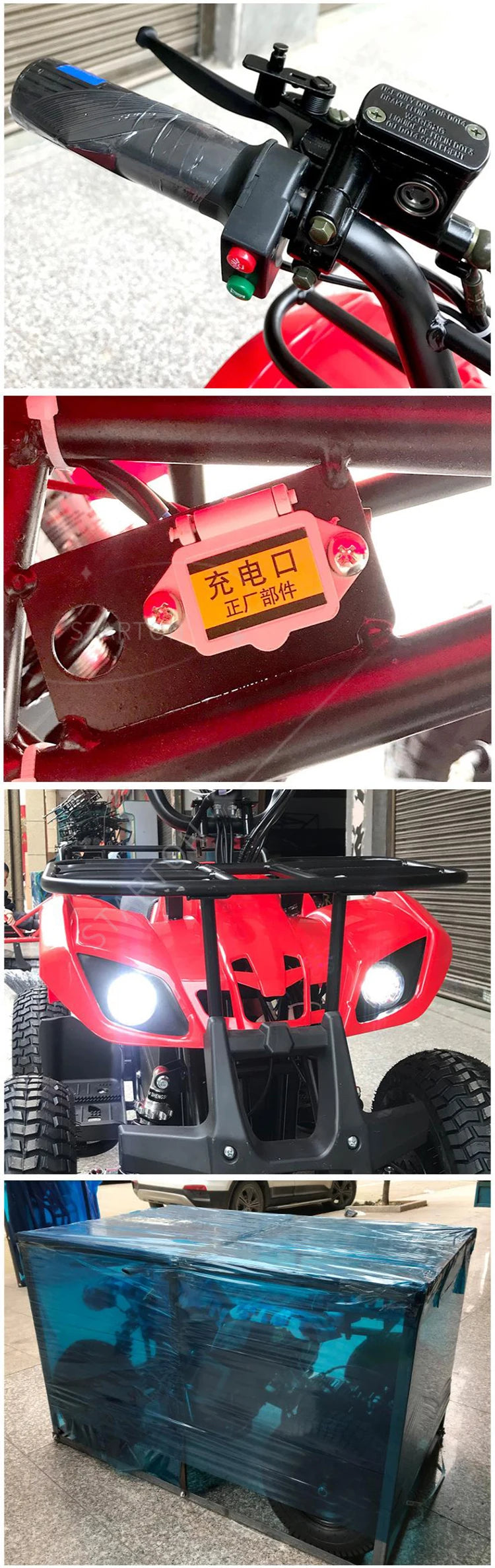 Newest 2026 48V Electric Mini Quad ATV 4-Wheeler for Big Kids & Adults | Top Selling
