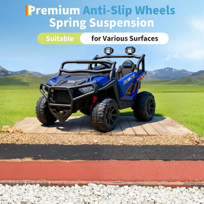 24V 2 Seater Ride on UTV Car Toy for Big Kids with Remote Control (Age: 3-12Y)