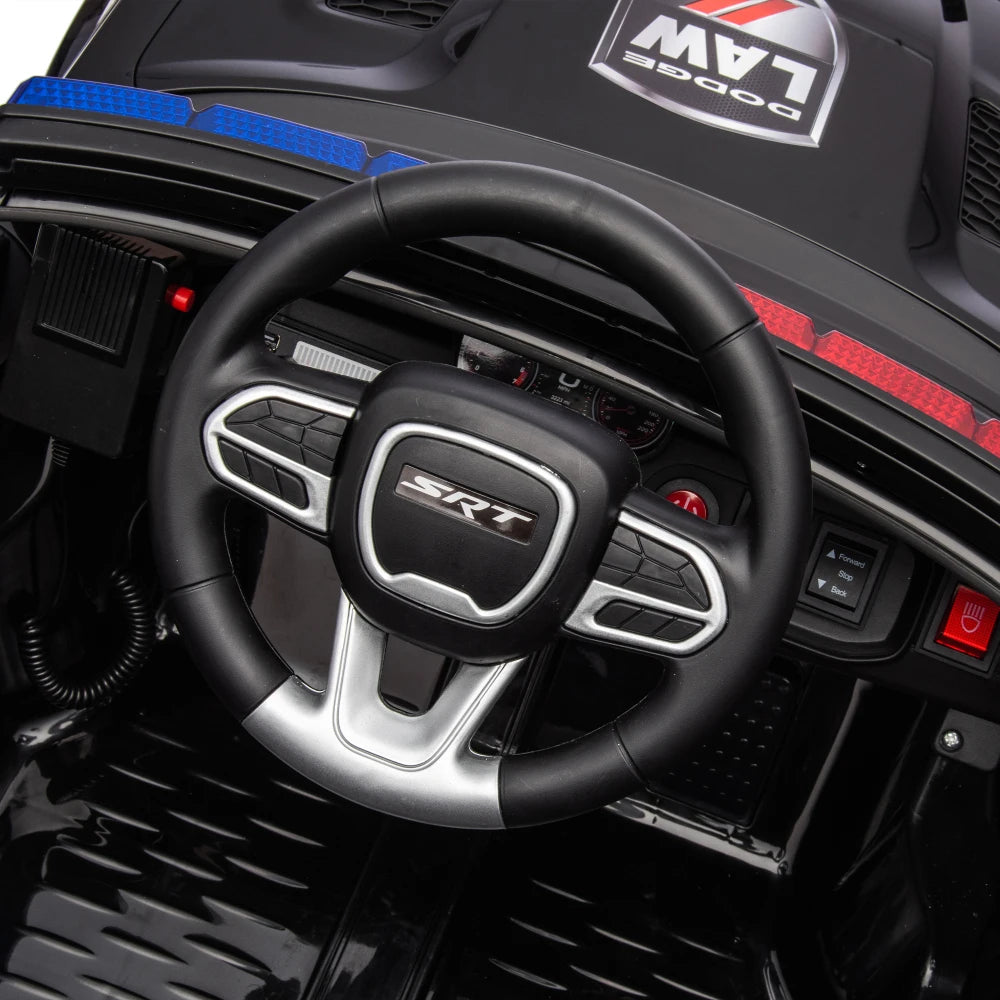 🚔 Dodge Charger 12V Kids Ride-On Police Car w/ Remote & Lights