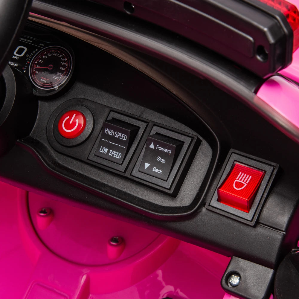 🚔 Dodge Charger 12V Kids Ride-On Police Car w/ Remote & Lights