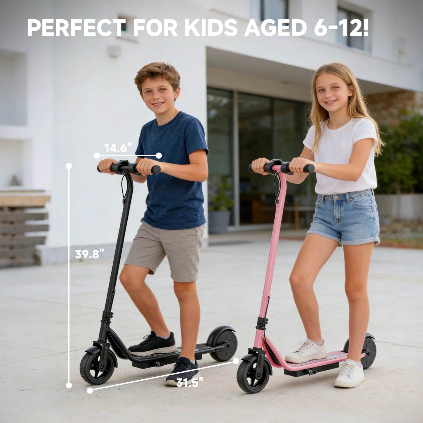Kids Electric Scooter | 250W | 3 Speed Modes | Kids Rider