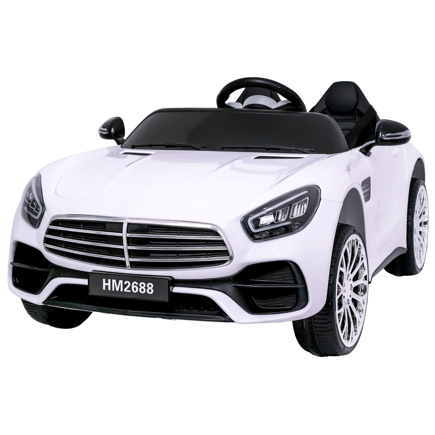 12V Kids Ride-On Car w/ Remote & Music Player | 2-Seater