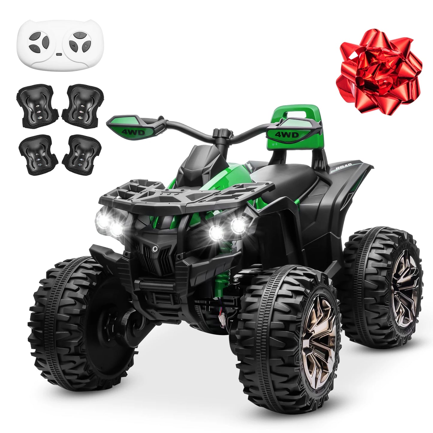 24V 4WD Kids ATV | 800W Motor & Remote | Kids Rider