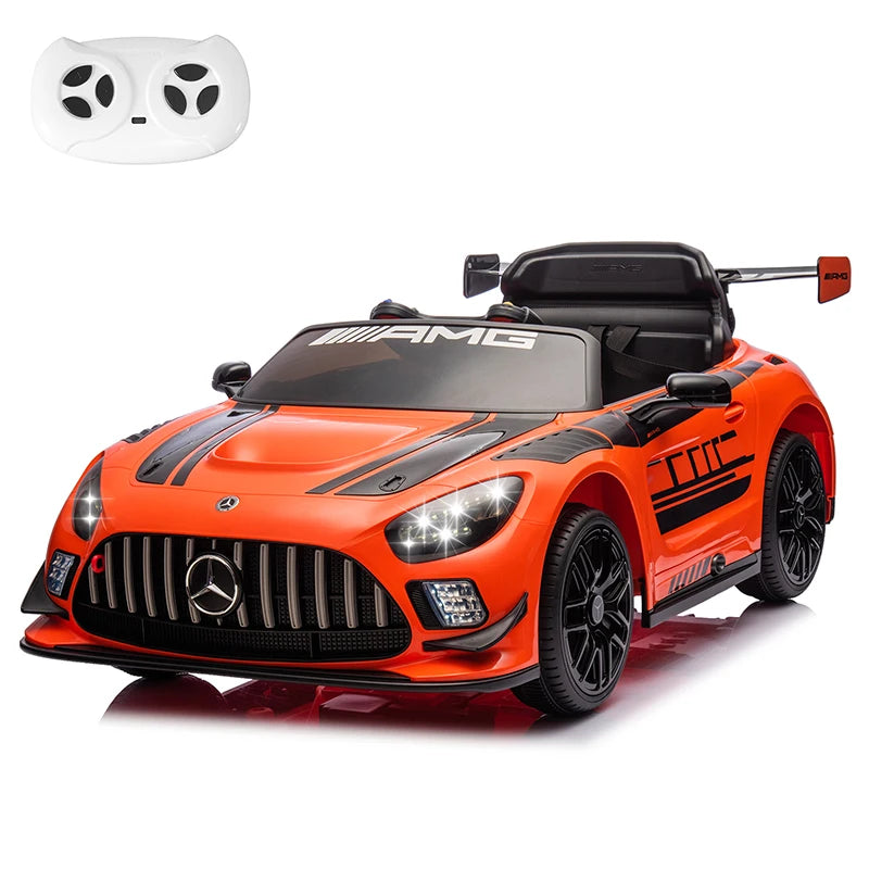 Mercedes-Benz GT3 12V Kids Ride-On Car w/ Remote | 1-Seater