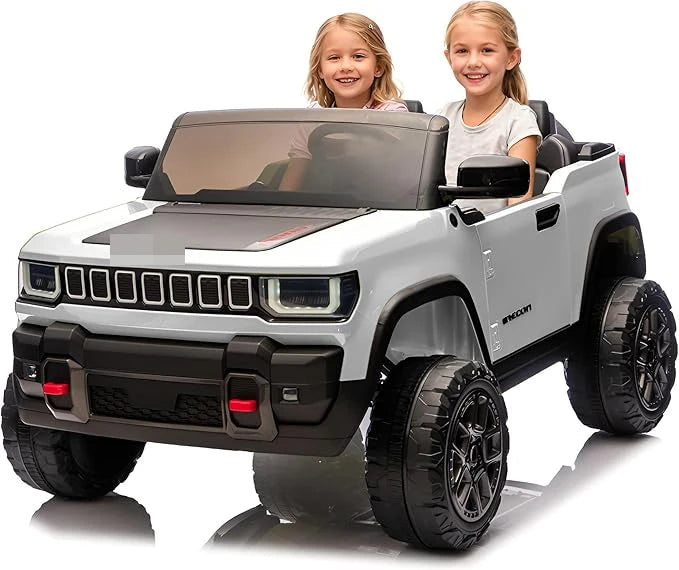 Licensed 24V Kids Ride-On Truck | 2-Seater Electric Truck for Big Kids (4–10 Years)