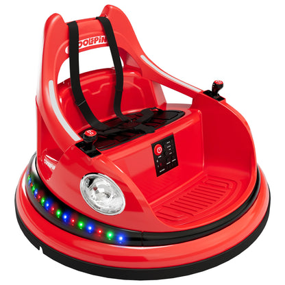 12V Kids Bumper Car with 360° Spin & Lights | Kids Rider (Age - 1 to 6 Year )