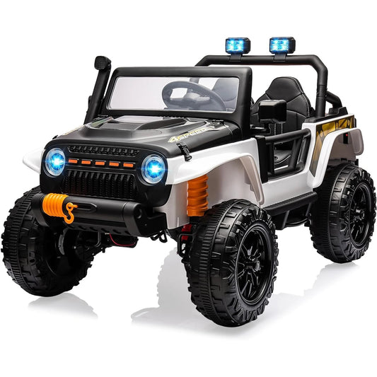 24V - 2 Seater Ride On Truck/Jeep for Kids | 4WD Battery Powered Jeep for Children