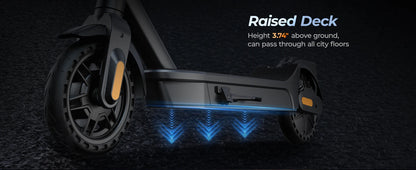 E8-10 Foldable Electric Scooter for Adults | 20 MPH & 40-Mile Range |1000W Peak | Kids Rider