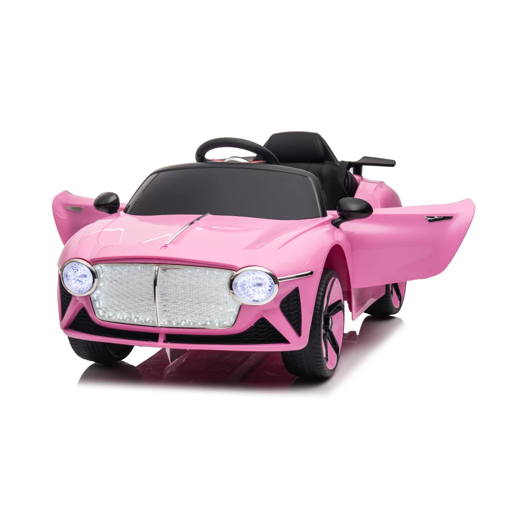12V Kids Ride-On Car w/ Remote & PU Seat | 1-Seater