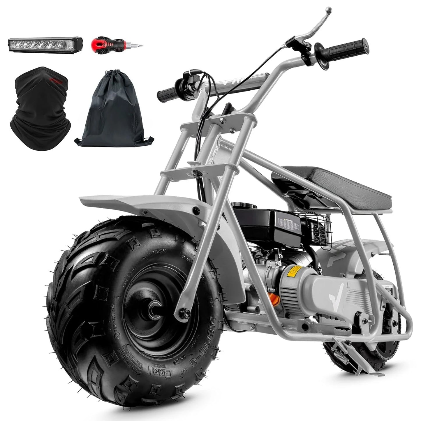 GMB100 99cc Gas Mini Bike for Adults & Teens — Up to 220 lbs