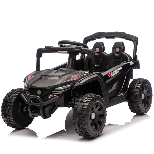 12V Electric UTV Ride-On Car | 2-Seater, Bluetooth & Remote | Kids Rider