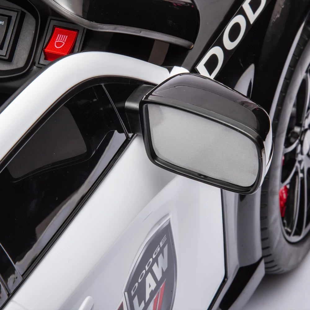 🚔 Dodge Charger 12V Kids Ride-On Police Car w/ Remote & Lights