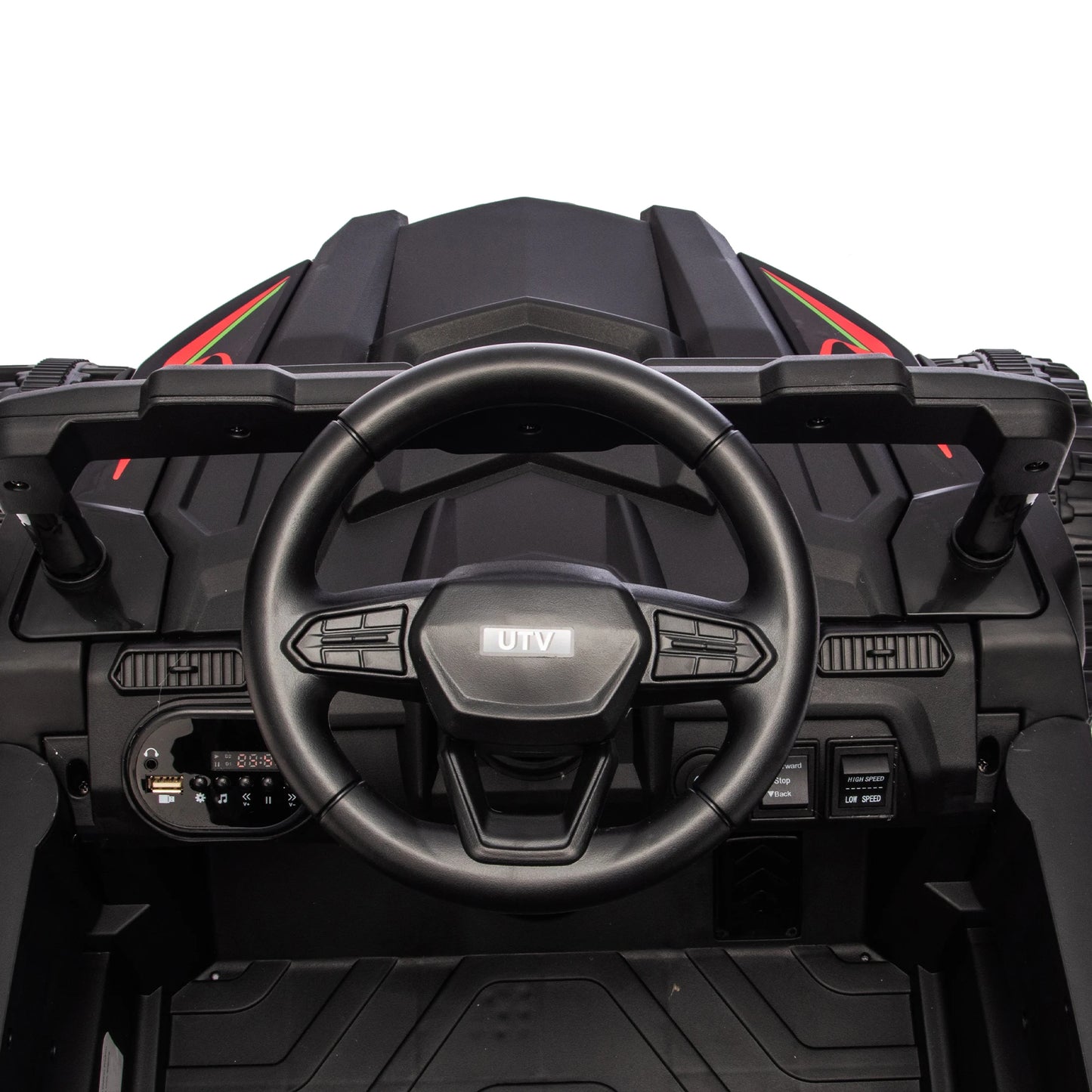 12V Electric UTV Ride-On Car | 2-Seater, Bluetooth & Remote | Kids Rider