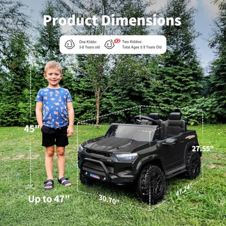 24V 10Ah 4WD 2-Seater Kids SUV 4x200W w/ Remote (Age: 5 -14Yrs)