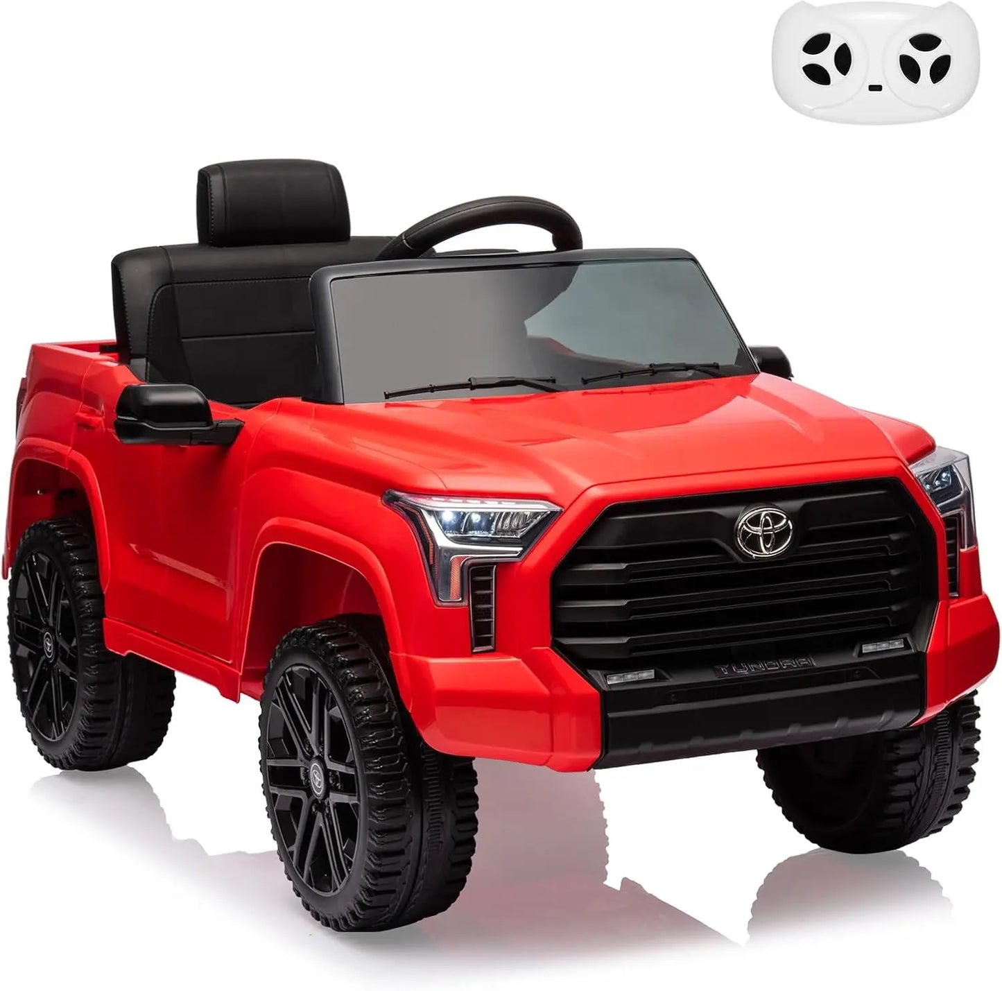 12V Licensed Official Toyota Jeep Car for Kids | Off-Road Kids Pickup Truck with Remote Control LED Headlights
