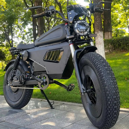 RS 3000W Electric Off-Road Bike | 60V 50Ah Fat Tire E-Bike