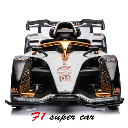 12V 2-Seater F1 Sport Kids Go Kart with Parent Control | Kids Rider (Recommended Age: 3–8 Years)