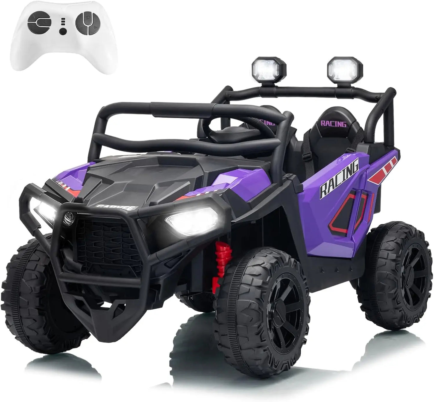 24V 2 Seater Ride on UTV Car Toy for Big Kids with Remote Control (Age: 3-12Y)