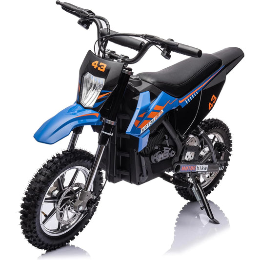 36V 500W Kids Electric Dirt Bike w/ Dual Brakes | Off-Road Motorcycle for Big Kids(6-16Y)