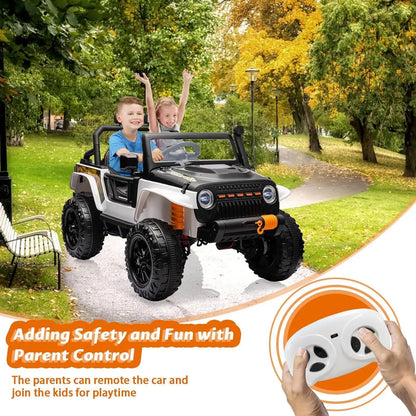 24V - 2 Seater Ride On Truck/Jeep for Kids | 4WD Battery Powered Jeep for Children