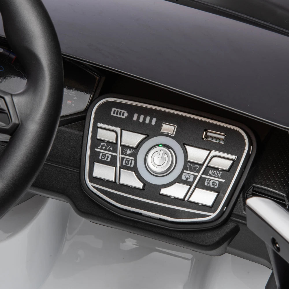 24V Licensed Lamborghini Huracan STO Kids Electric Ride-On Drift Car: 360° Spin