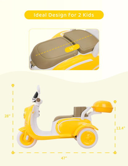 12V 3-Wheel Kids Electric Scooter for Boys & Girls | Kids Rider