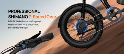 48V 1500W Electric Bike 28MPH 100-Mile Range Fat Tire | Free Shipping