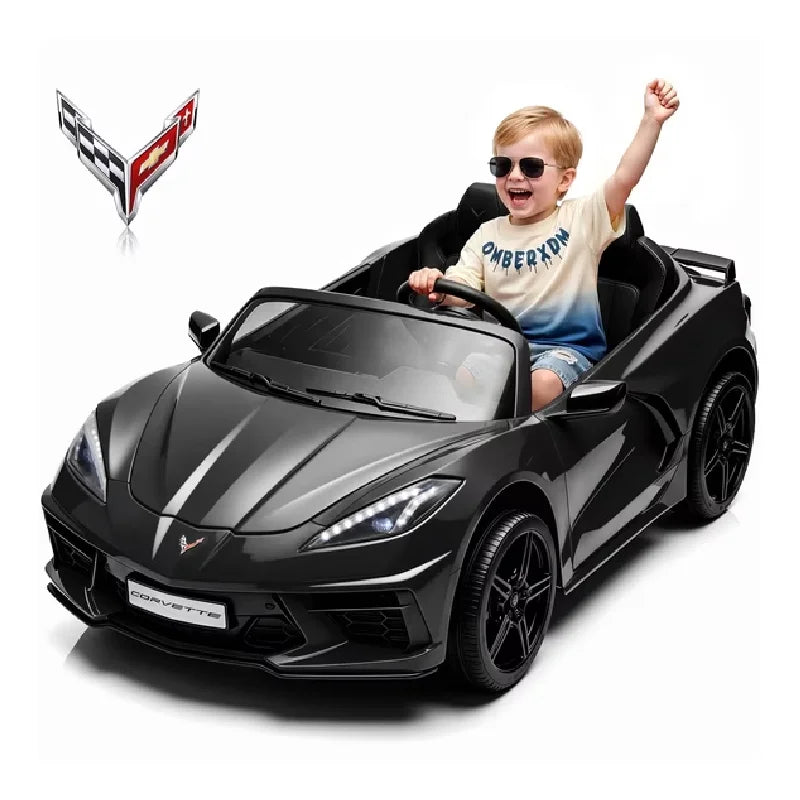 Licensed Corvette 24V 4WD 2-Seater Ride-On Car | 4x200W Powerful Motors