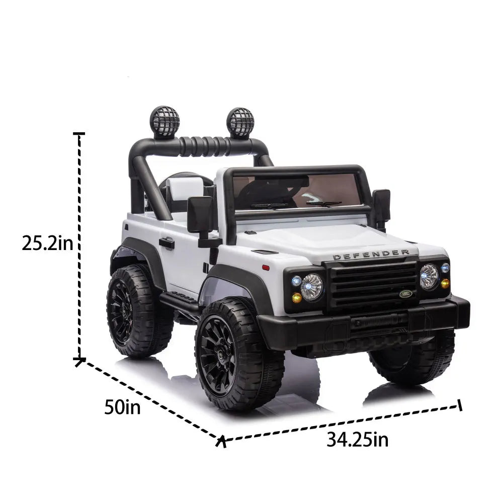 Land Rover Defender 90 24V XXL Kids Ride-On Car w/ Remote - For Big Kids