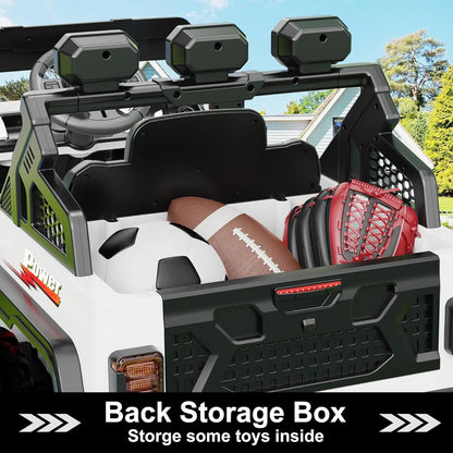 24V 6-Wheel 4WD Kids Ride-On Car with Remote | Kids Rider(Age : 3-14 Years)