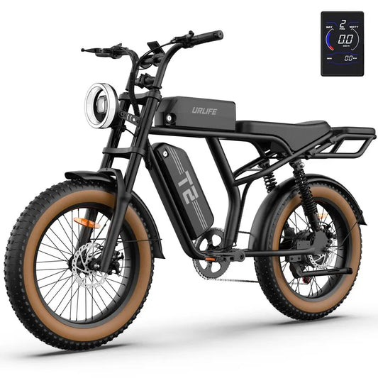48V 1500W Electric Bike 28MPH 100-Mile Range Fat Tire | Free Shipping