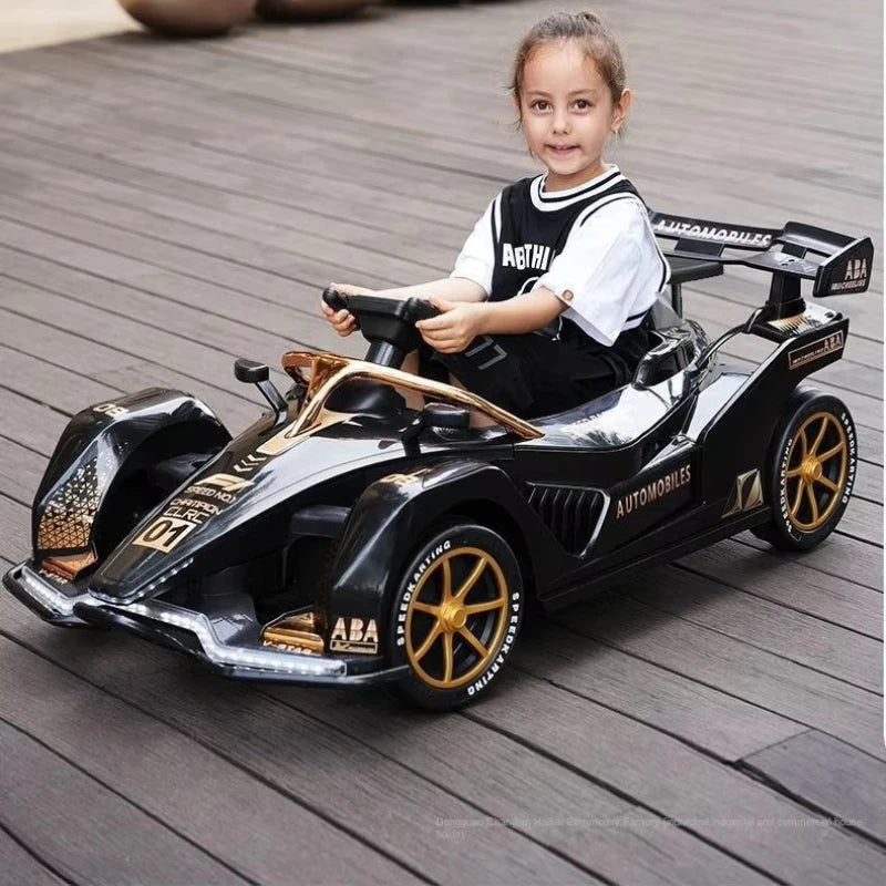 12V 2-Seater F1 Sport Kids Go Kart with Parent Control | Kids Rider (Recommended Age: 3–8 Years)
