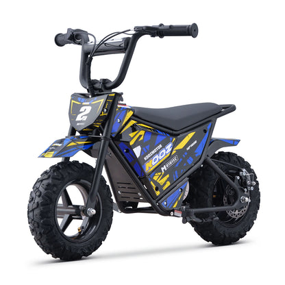KOOZ HP120E 24V 250W Kids Electric Dirt Bike | Max Speed - 10 MPH & 7.5 Miles Range(Age: 5+)