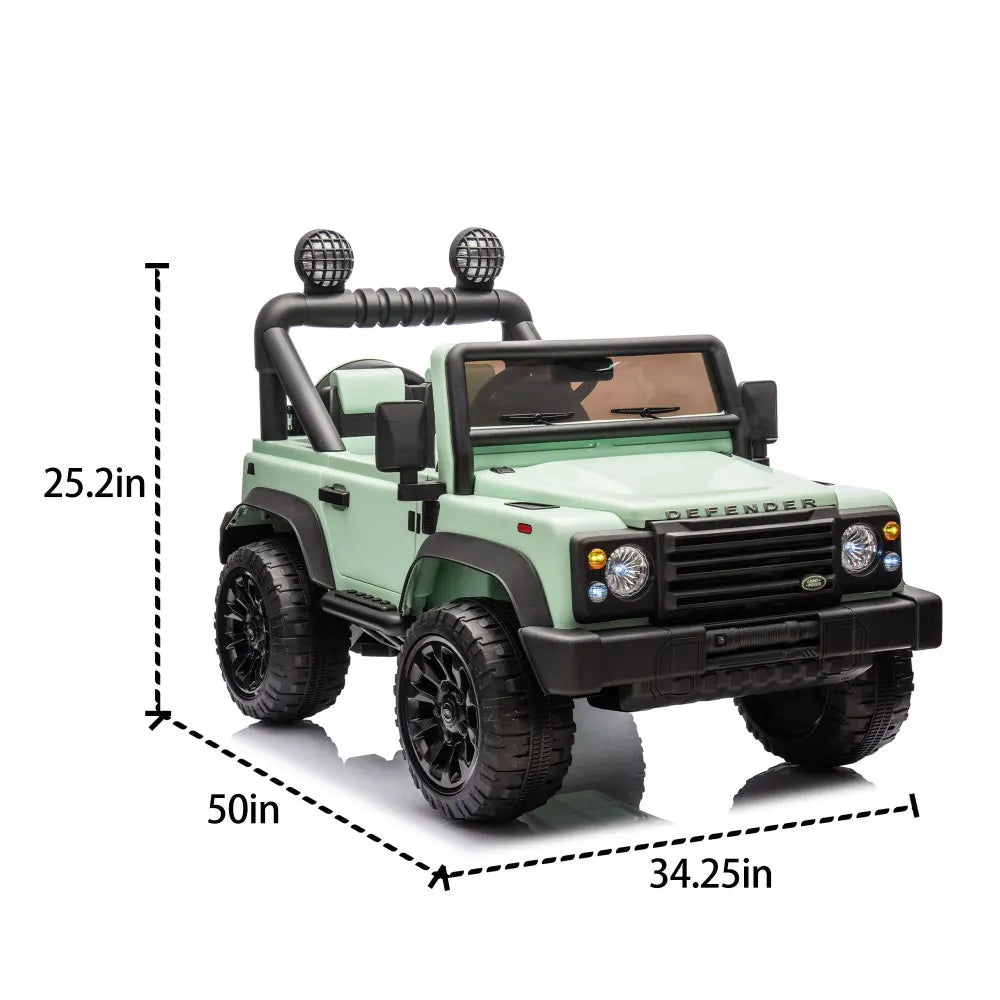 Land Rover Defender 90 24V XXL Kids Ride-On Car w/ Remote - For Big Kids