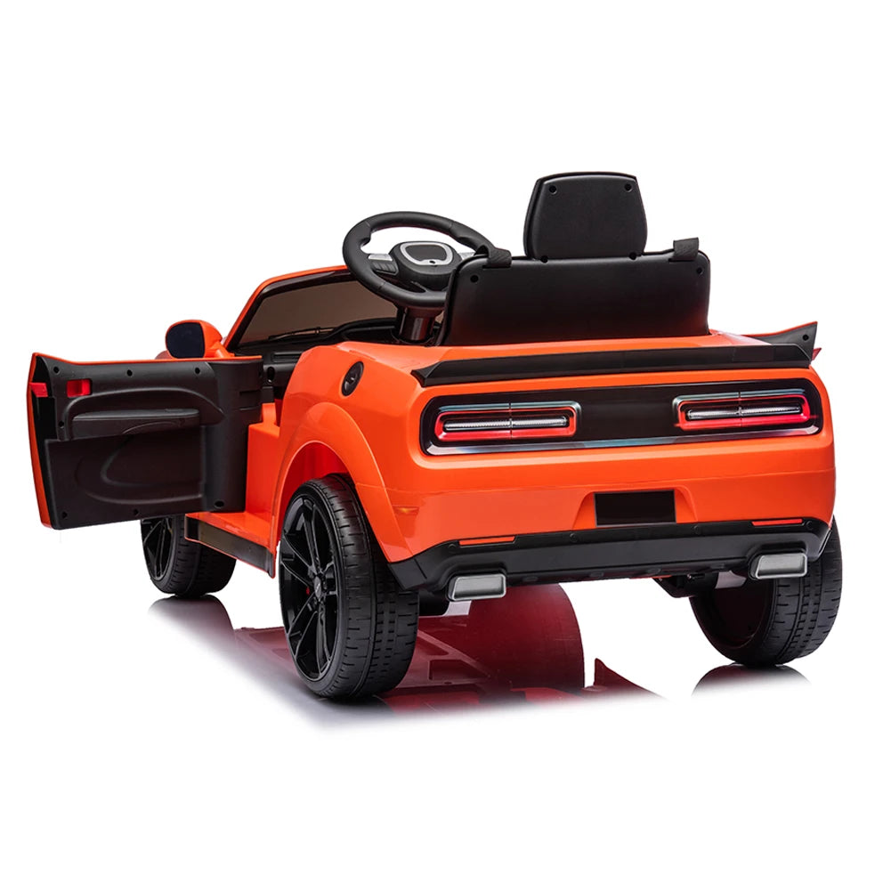 Licensed 12V Kids Ride-On Car w/ 3 Speeds & 4 Wheels – Electric