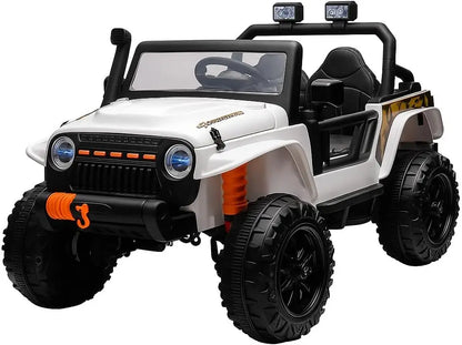 24V - 2 Seater Ride On Truck/Jeep for Kids | 4WD Battery Powered Jeep for Children