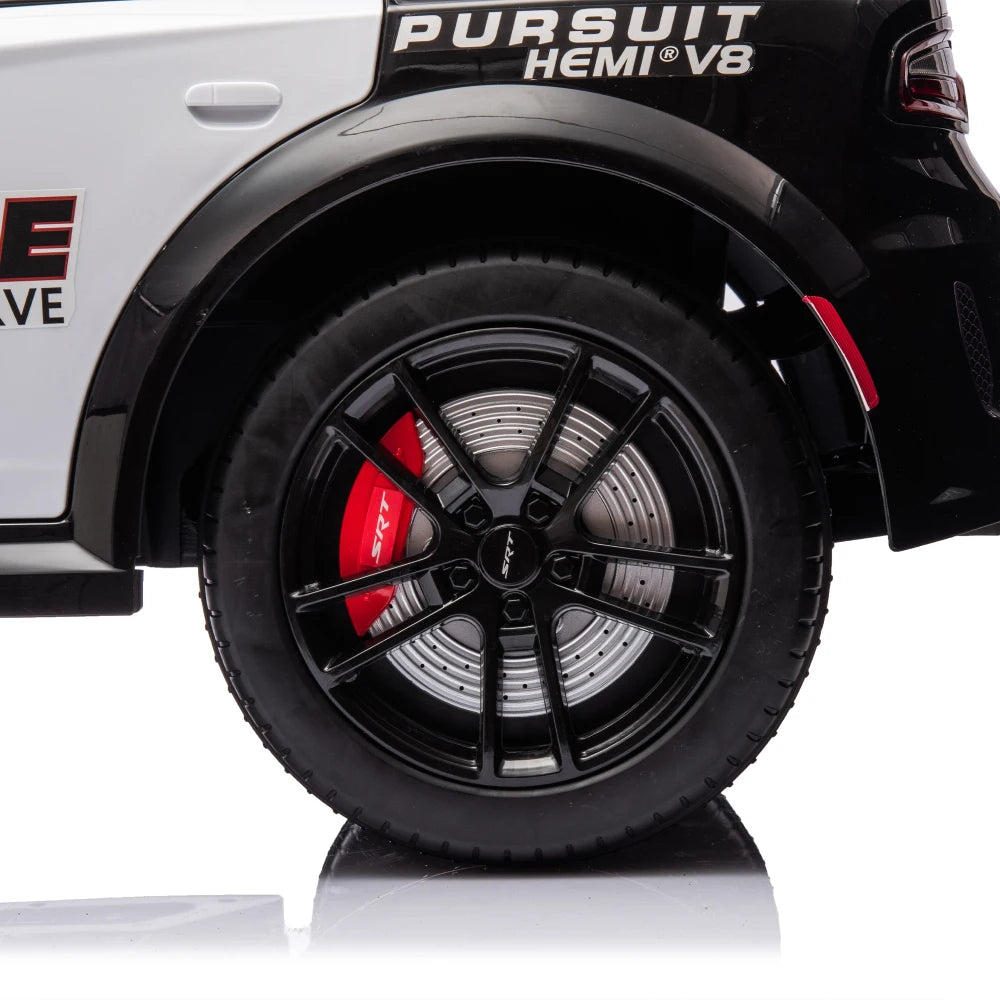 🚔 Dodge Charger 12V Kids Ride-On Police Car w/ Remote & Lights