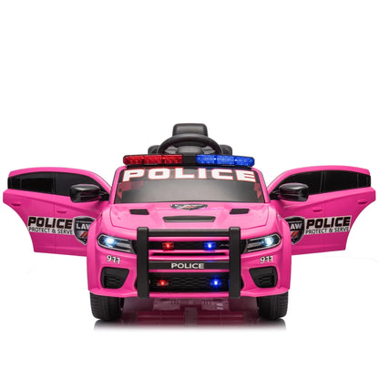🚔 Dodge Charger 12V Kids Ride-On Police Car w/ Remote & Lights