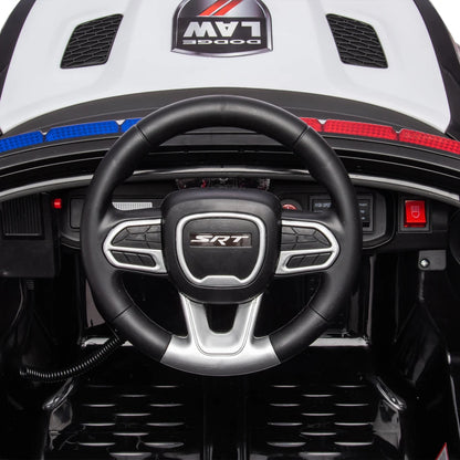 🚔 Dodge Charger 12V Kids Ride-On Police Car w/ Remote & Lights