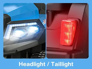 24V 4-Seater Ride On Golf Cart for Kids | 4WD (3-12 Years of Kids)