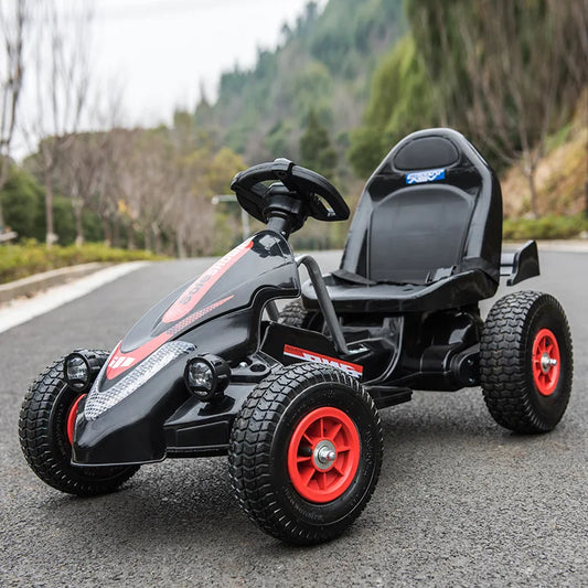 24V Kids Go Kart with Remote for Kids & Adults | Inflatable Tires | Kids Rider