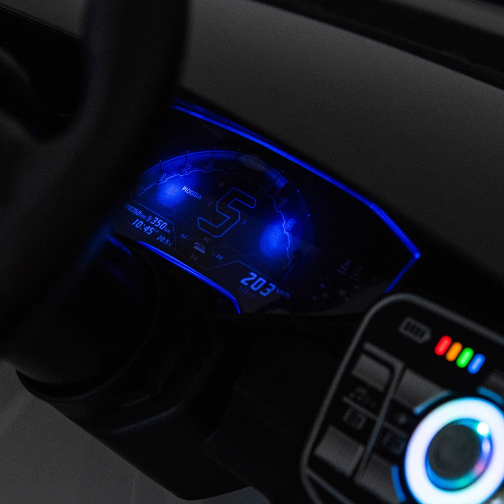 24V Licensed Lamborghini Huracan STO Kids Electric Ride-On Drift Car: 360° Spin