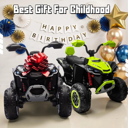 24V 4WD 2-Seater Ride-On ATV | 4×200W Motors | Kids Rider