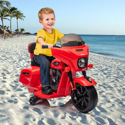 6V Kids Electric Motorcycle w/Long Battery Life & Training Wheels | Best Gift for Toddlers