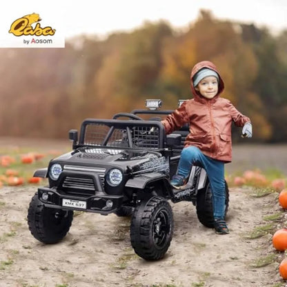 Premium 12V Kids Ride-On Truck Car w/ Parent Remote(Age: 4+)