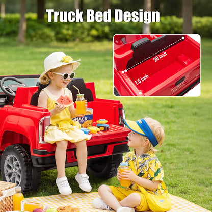 GMC Canyon 4X4 24V 4WD Kids Ride-On Truck | 4 Motors 7AH Power Battery Electric Pickup Car for Kids
