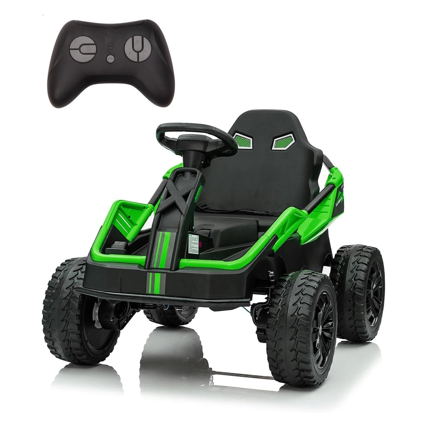 24V 4x4 Kids Go Kart 4x200W w/ Suspension & Music | Kids Rider(3-10Y)
