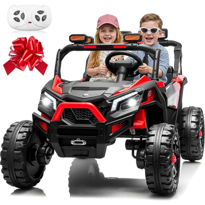 2 Seater 24V 4WD Kids Electric Ride-On UTV Off-Road Buggy with Remote | Best Gift for Kids Boys Girls