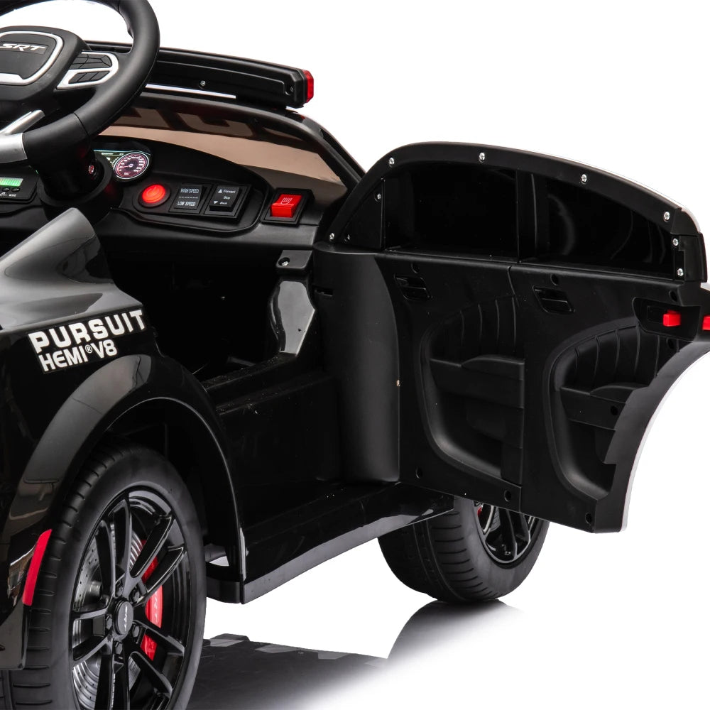 🚔 Dodge Charger 12V Kids Ride-On Police Car w/ Remote & Lights